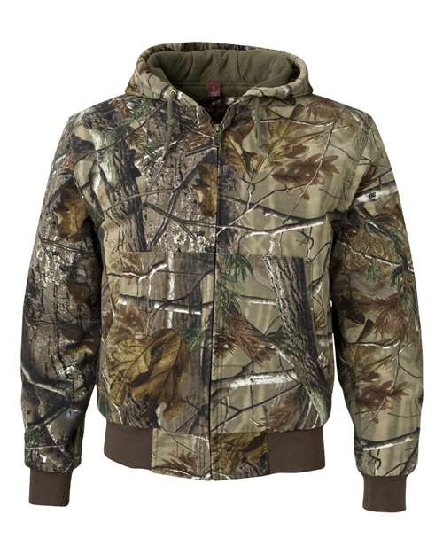 Cheyenne Boulder Cloth™ Hooded Jacket with Tricot Quilt Lining Tall Sizes