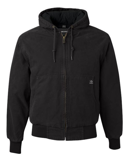 Cheyenne Boulder Cloth™ Hooded Jacket with Tricot Quilt Lining Tall Sizes