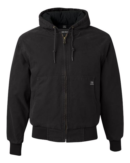 Cheyenne Boulder Cloth™ Hooded Jacket with Tricot Quilt Lining Tall Sizes