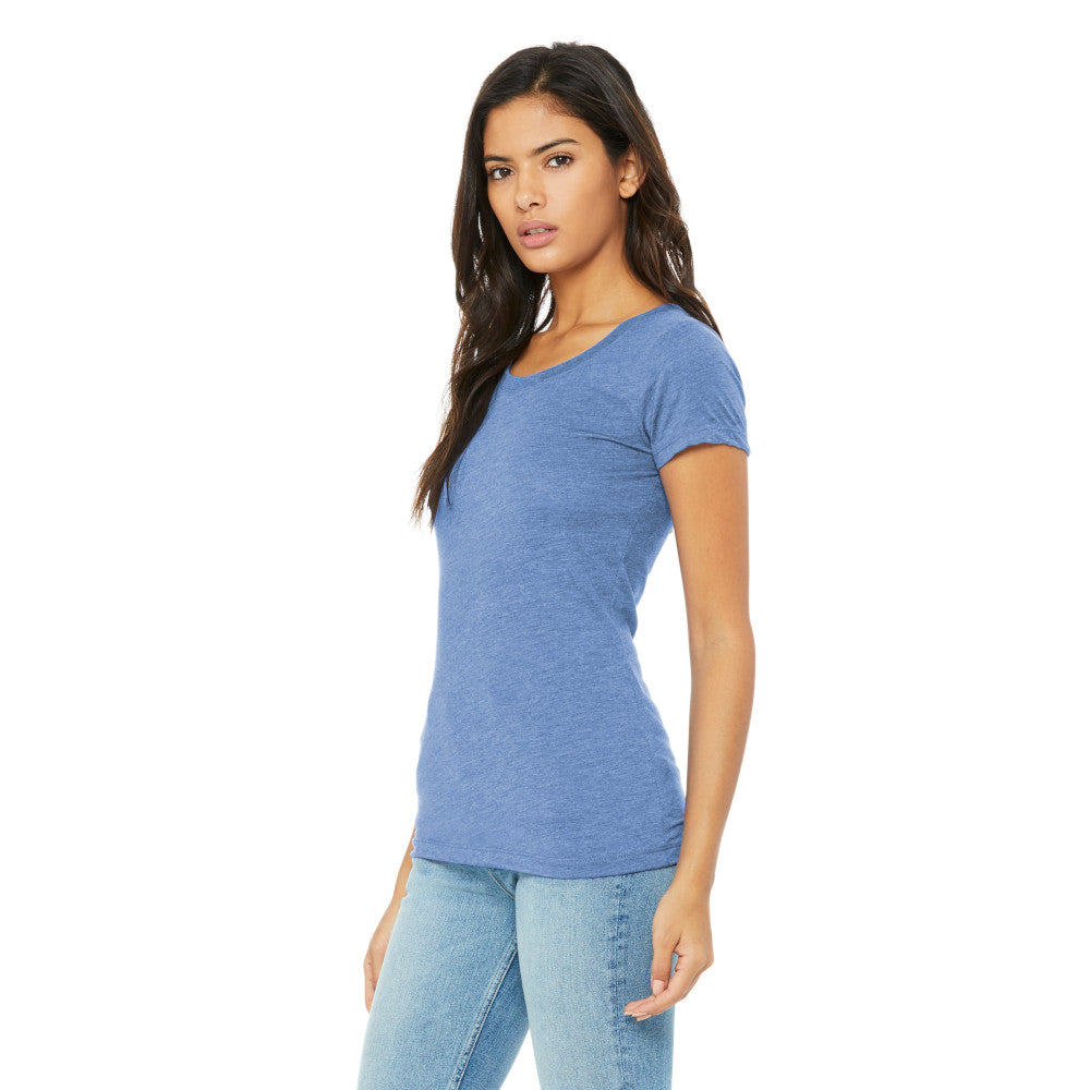 BELLA+CANVAS Women’s Premium Quality Triblend Short Sleeve Stylish T-Shirt