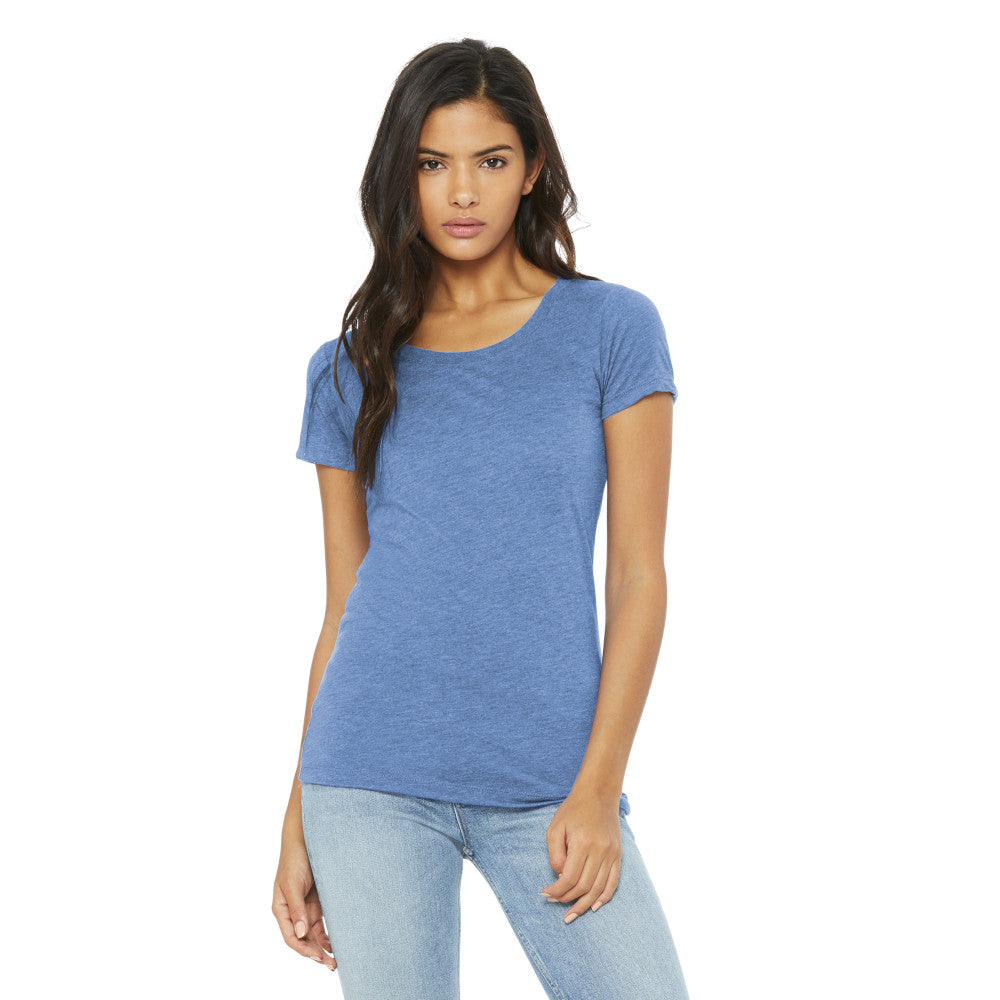 BELLA+CANVAS Women’s Premium Quality Triblend Short Sleeve Stylish T-Shirt