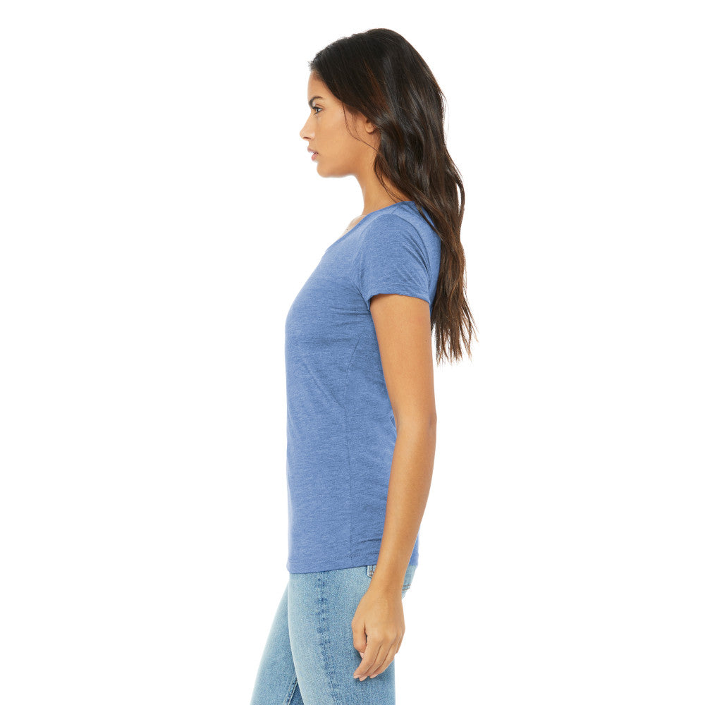 BELLA+CANVAS Women’s Premium Quality Triblend Short Sleeve Stylish T-Shirt