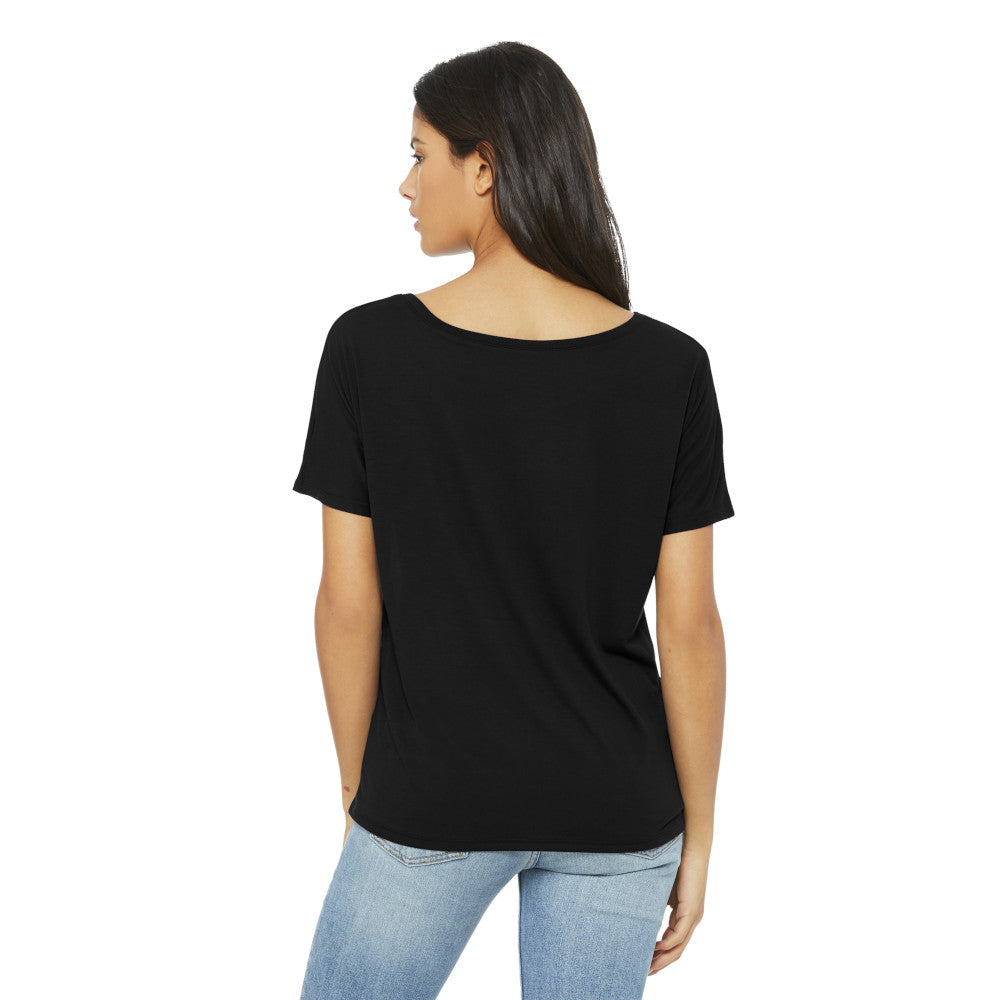 BELLA+CANVAS Women’s Premium Quality Slouchy Fit Scoop Neck Stylish T-Shirt