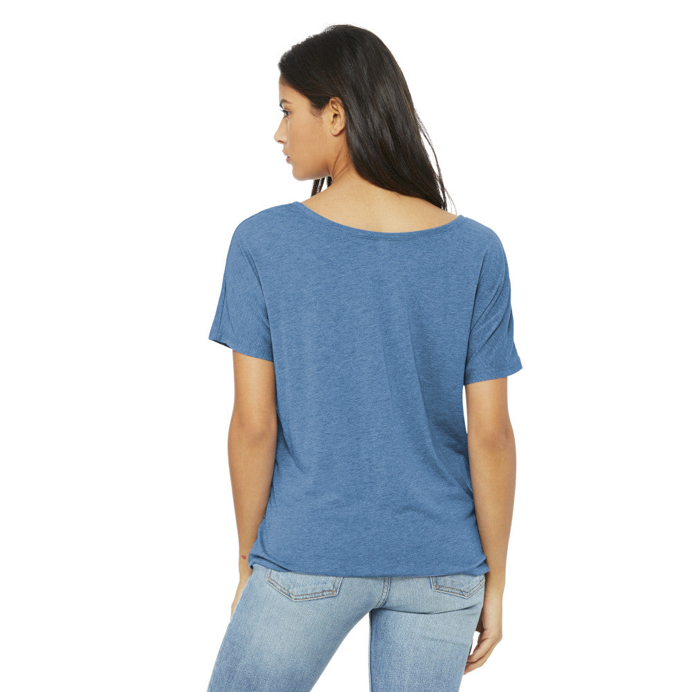 BELLA+CANVAS Women’s Premium Quality Slouchy Fit Scoop Neck Stylish T-Shirt