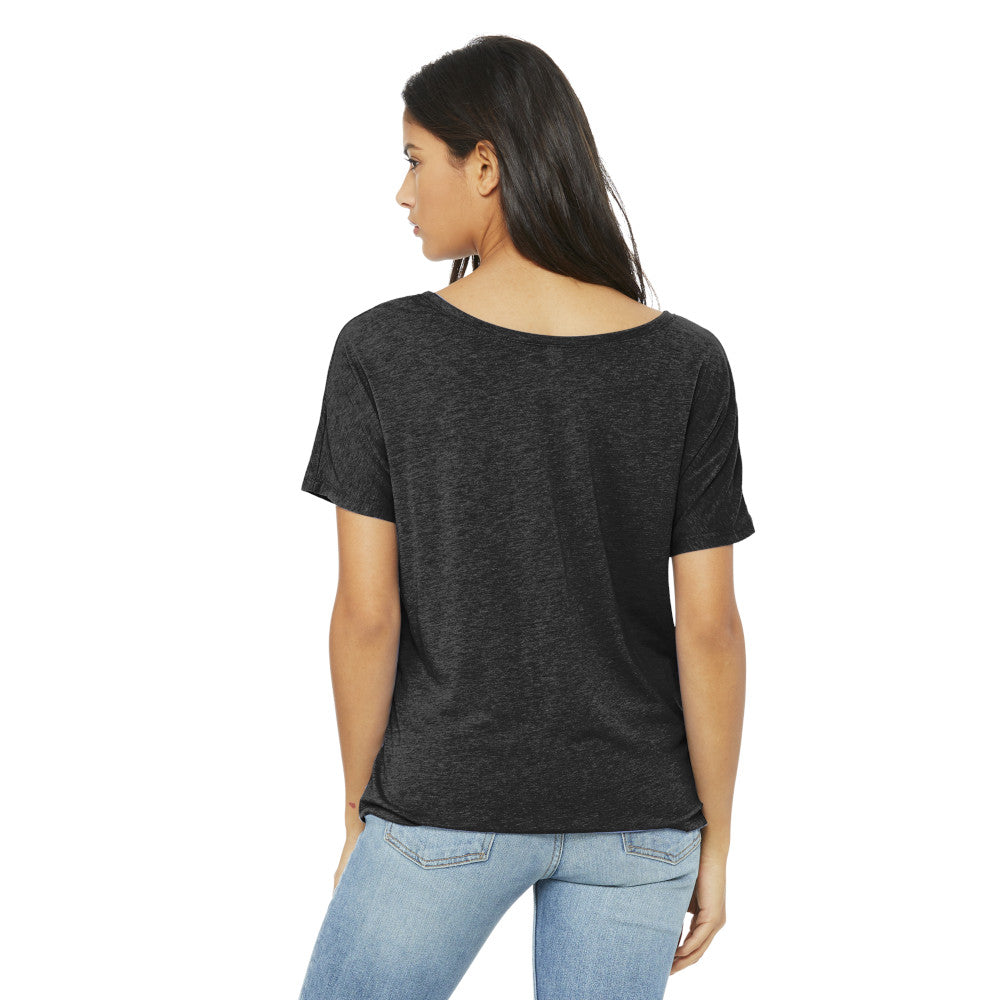 BELLA+CANVAS Women’s Premium Quality Slouchy Fit Scoop Neck Stylish T-Shirt