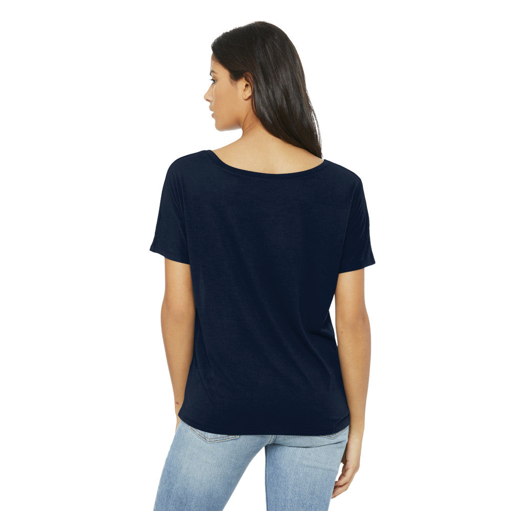 BELLA+CANVAS Women’s Premium Quality Slouchy Fit Scoop Neck Stylish T-Shirt