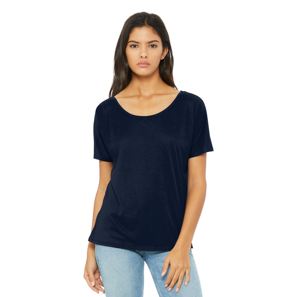 BELLA+CANVAS Women’s Premium Quality Slouchy Fit Scoop Neck Stylish T-Shirt