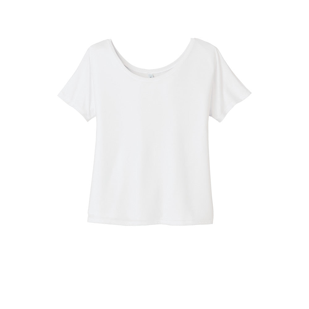 BELLA+CANVAS Women’s Premium Quality Slouchy Fit Scoop Neck Stylish T-Shirt
