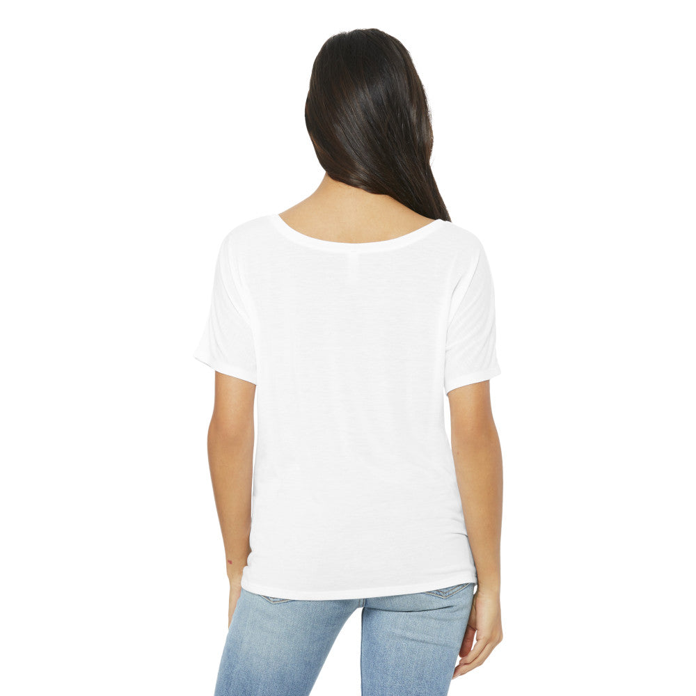 BELLA+CANVAS Women’s Premium Quality Slouchy Fit Scoop Neck Stylish T-Shirt
