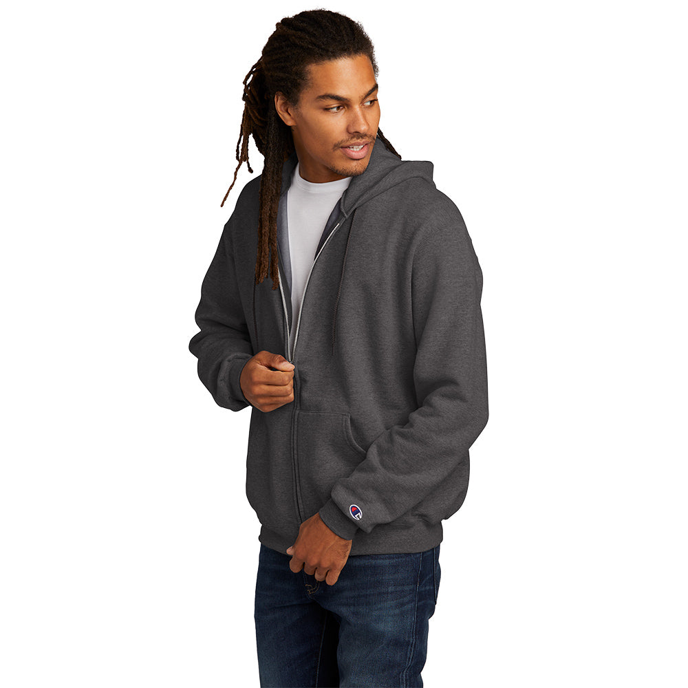 Champion Men's Powerblend Premium Quality Comfortable Full-Zip Multicolor Hoodie