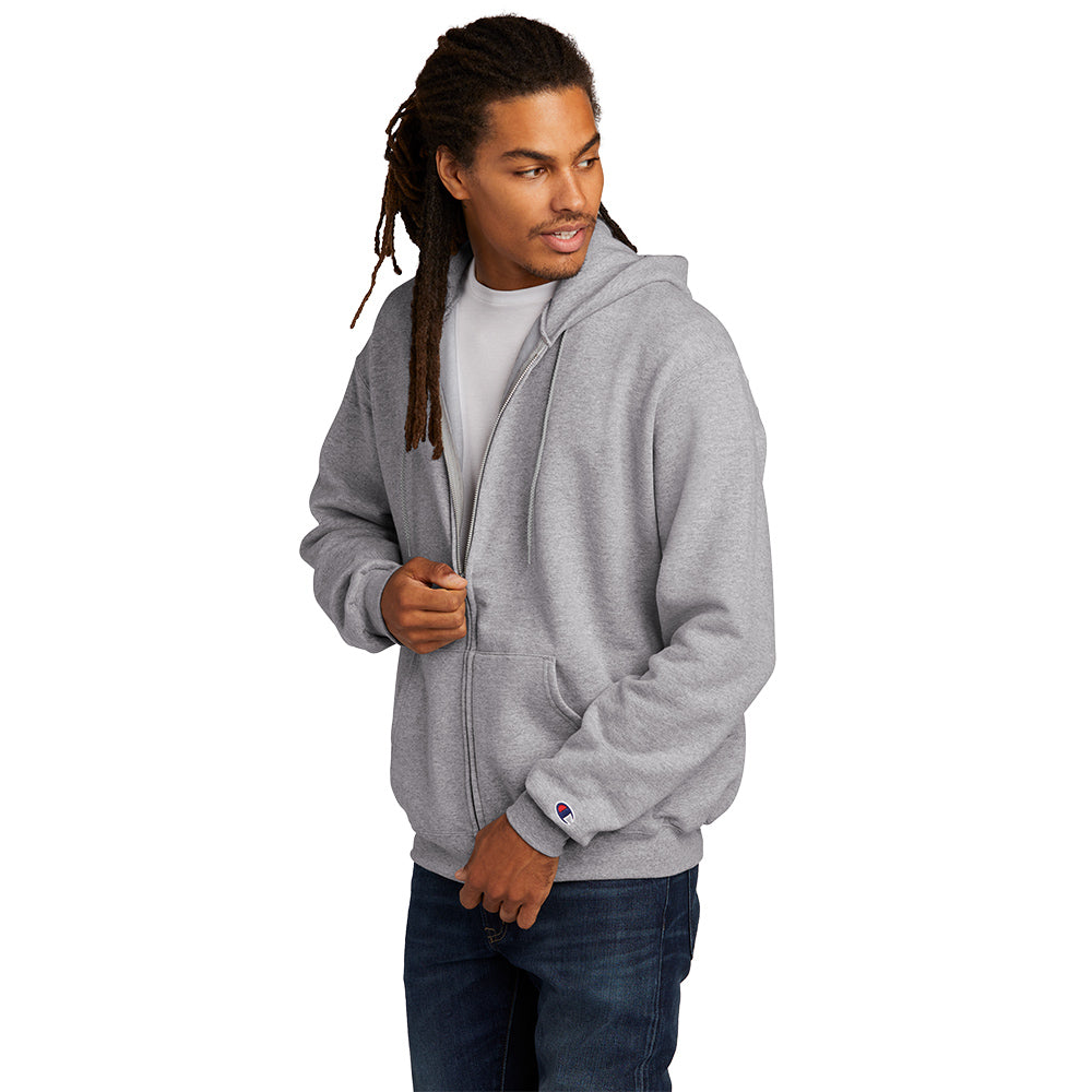 Champion Men's Powerblend Premium Quality Comfortable Full-Zip Multicolor Hoodie