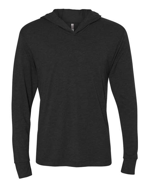 Unisex Triblend Hooded Long Sleeve Pullover