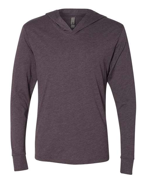 Unisex Triblend Hooded Long Sleeve Pullover