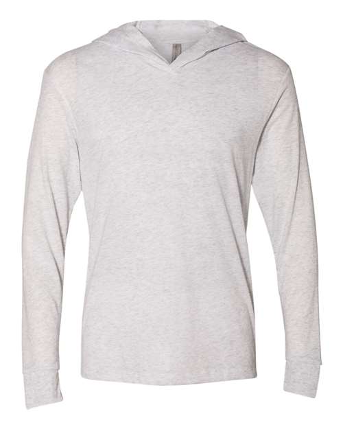 Unisex Triblend Hooded Long Sleeve Pullover