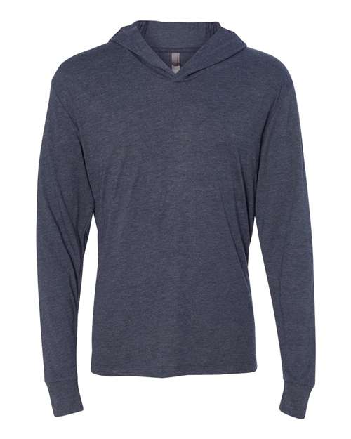 Unisex Triblend Hooded Long Sleeve Pullover