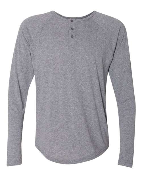 Unisex Triblend Henley
