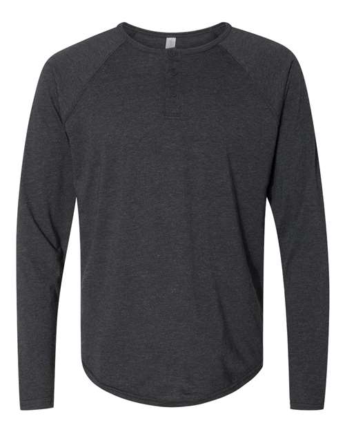 Unisex Triblend Henley