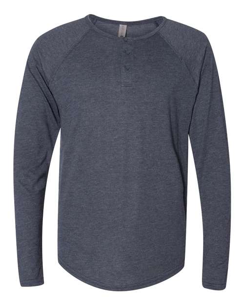 Unisex Triblend Henley