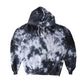 Blended Hooded Tie-Dyed Sweatshirt