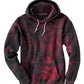 Blended Hooded Tie-Dyed Sweatshirt