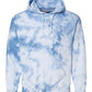Blended Hooded Tie-Dyed Sweatshirt