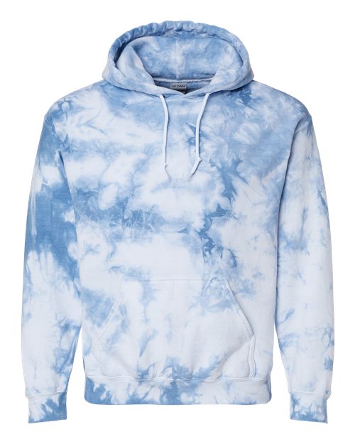 Blended Hooded Tie-Dyed Sweatshirt