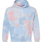 Blended Hooded Tie-Dyed Sweatshirt