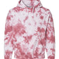 Blended Hooded Tie-Dyed Sweatshirt