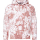 Blended Hooded Tie-Dyed Sweatshirt