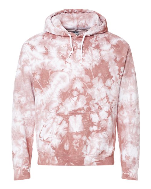 Blended Hooded Tie-Dyed Sweatshirt