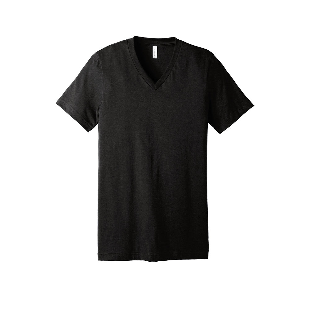 BELLA+CANVAS Unisex Heather CVC V-Neck Retail Fit Premium Quality T-Shirt