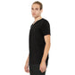BELLA+CANVAS Unisex Heather CVC V-Neck Retail Fit Premium Quality T-Shirt