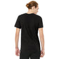 BELLA+CANVAS Unisex Heather CVC V-Neck Retail Fit Premium Quality T-Shirt