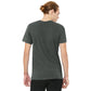 BELLA+CANVAS Unisex Heather CVC V-Neck Retail Fit Premium Quality T-Shirt