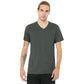 BELLA+CANVAS Unisex Heather CVC V-Neck Retail Fit Premium Quality T-Shirt