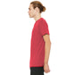 BELLA+CANVAS Unisex Heather CVC V-Neck Retail Fit Premium Quality T-Shirt