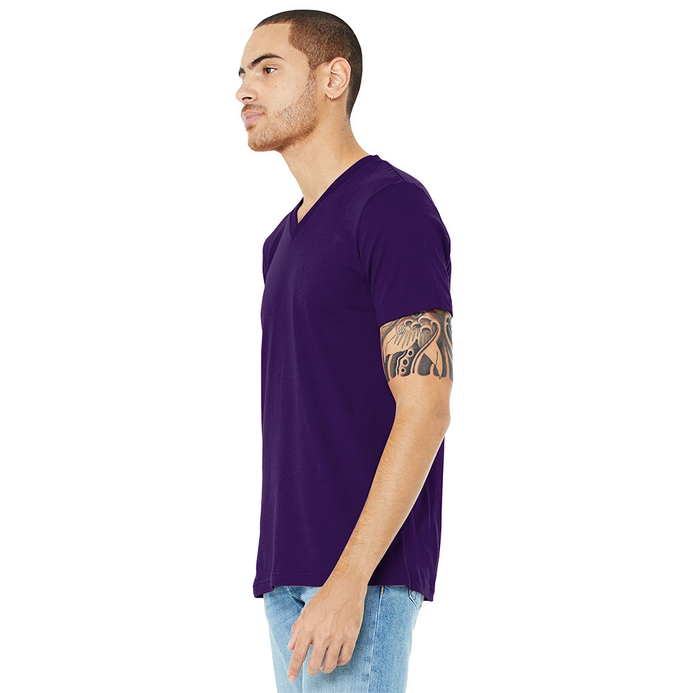 BELLA+CANVAS Unisex Jersey Short Sleeve V-Neck Premium Quality Stylish T-Shirt