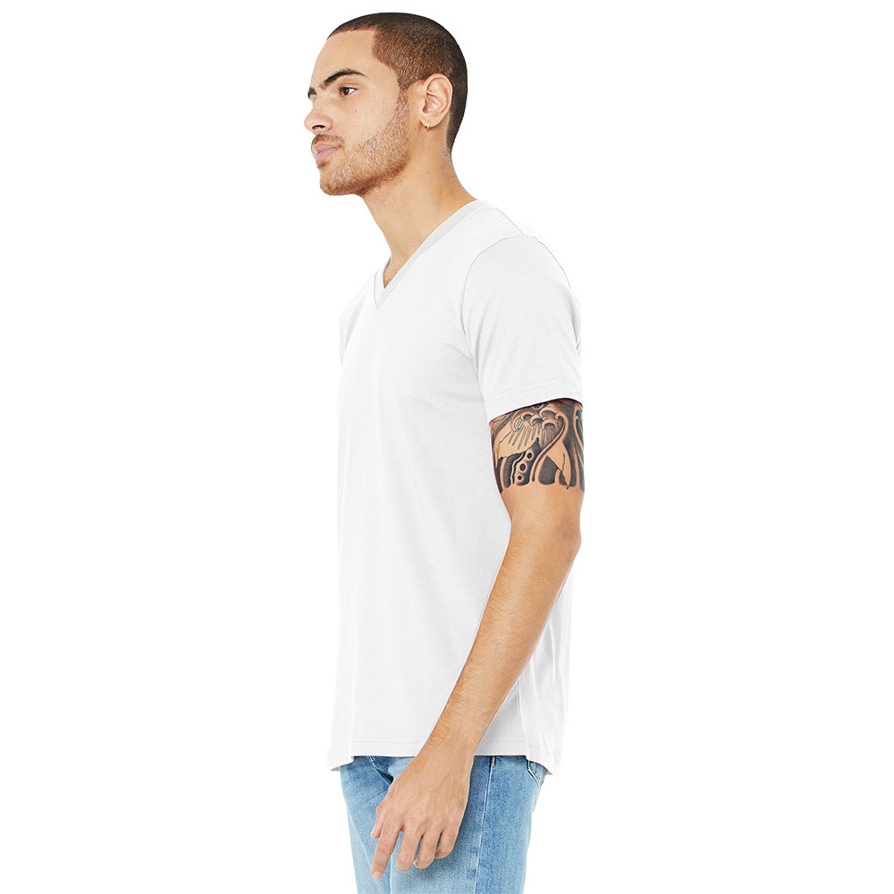 BELLA+CANVAS Unisex Jersey Short Sleeve V-Neck Premium Quality Stylish T-Shirt
