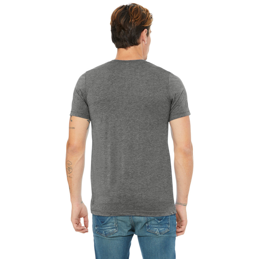 BELLA+CANVAS Unisex Premium Quality Triblend Short Sleeve V-Neck Comfortable Tee
