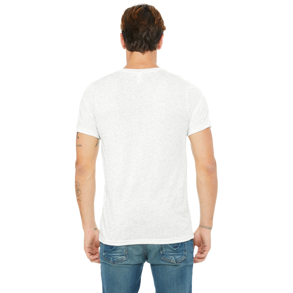 BELLA+CANVAS Unisex Premium Quality Triblend Short Sleeve V-Neck Comfortable Tee