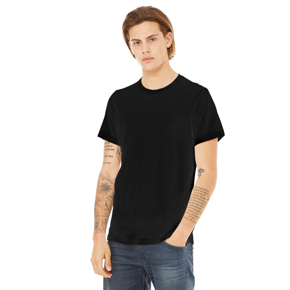 BELLA+CANVAS Unisex Poly-Cotton Premium Quality Comfortable Short Sleeve T-Shirt
