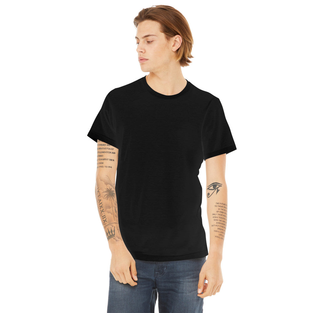 BELLA+CANVAS Unisex Poly-Cotton Premium Quality Comfortable Short Sleeve T-Shirt