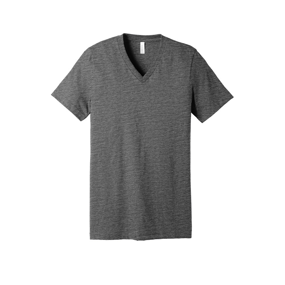 BELLA+CANVAS Unisex Premium Quality Textured Jersey V-Neck Stylish T-Shirt