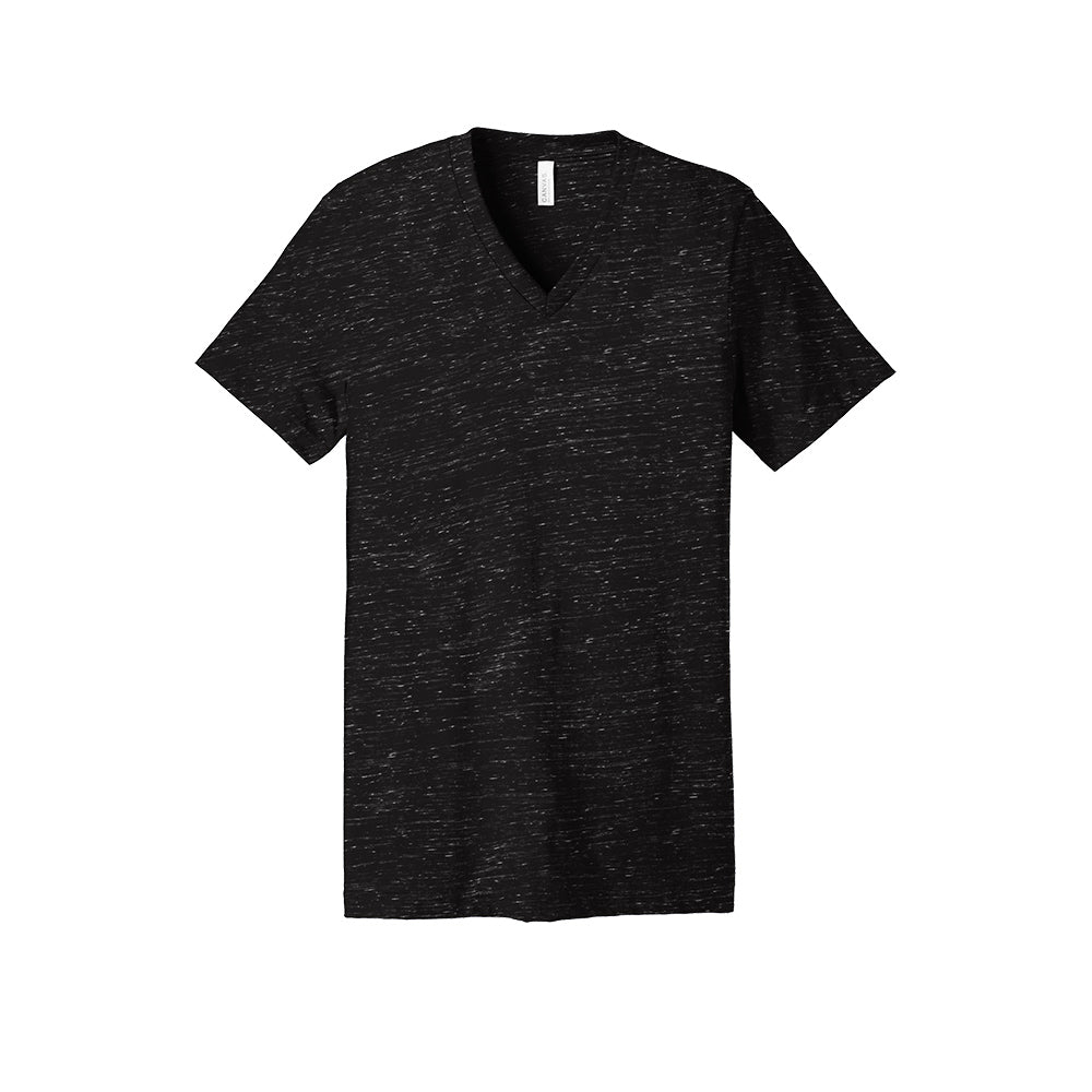 BELLA+CANVAS Unisex Premium Quality Textured Jersey V-Neck Stylish T-Shirt