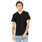 BELLA+CANVAS Unisex Premium Quality Textured Jersey V-Neck Stylish T-Shirt