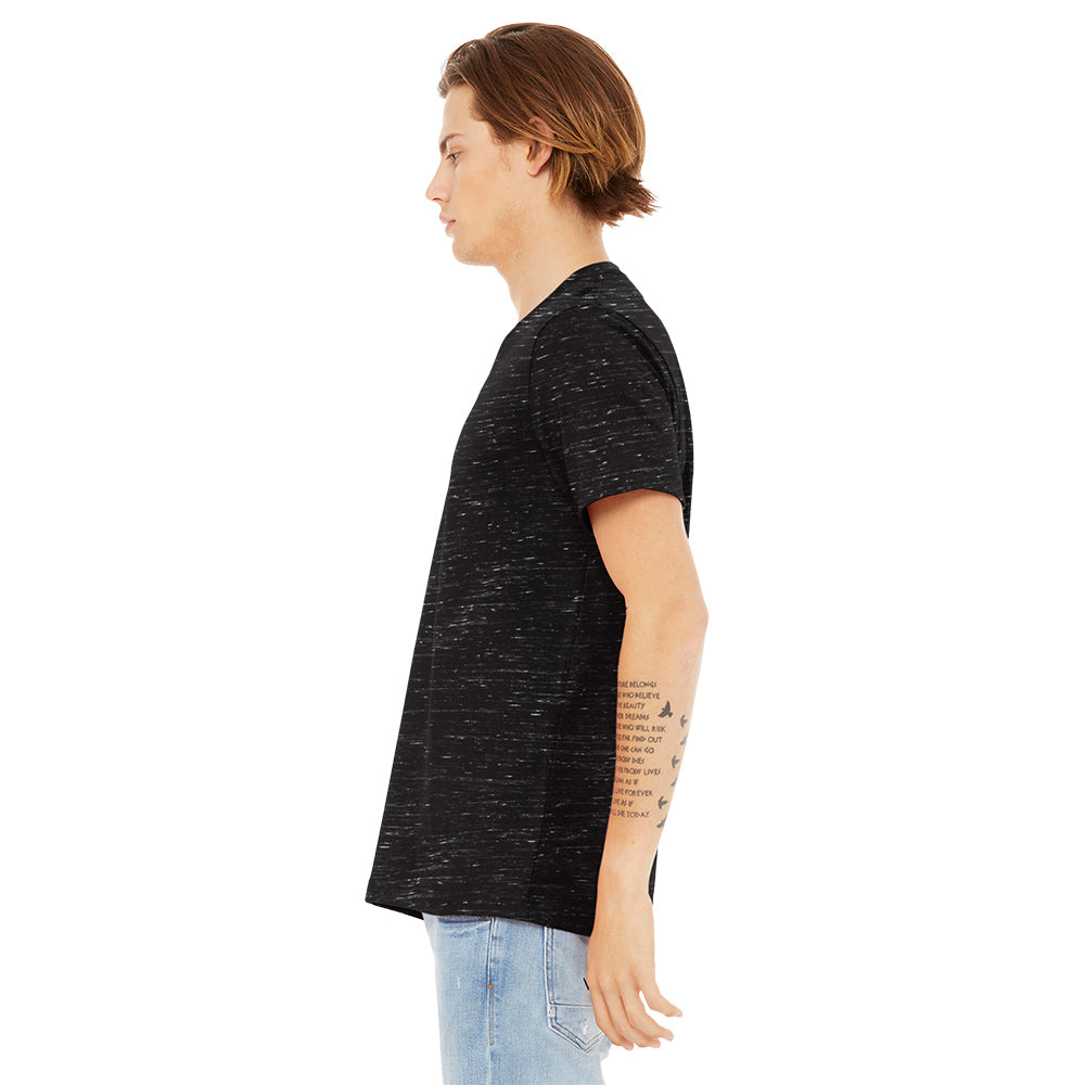 BELLA+CANVAS Unisex Premium Quality Textured Jersey V-Neck Stylish T-Shirt