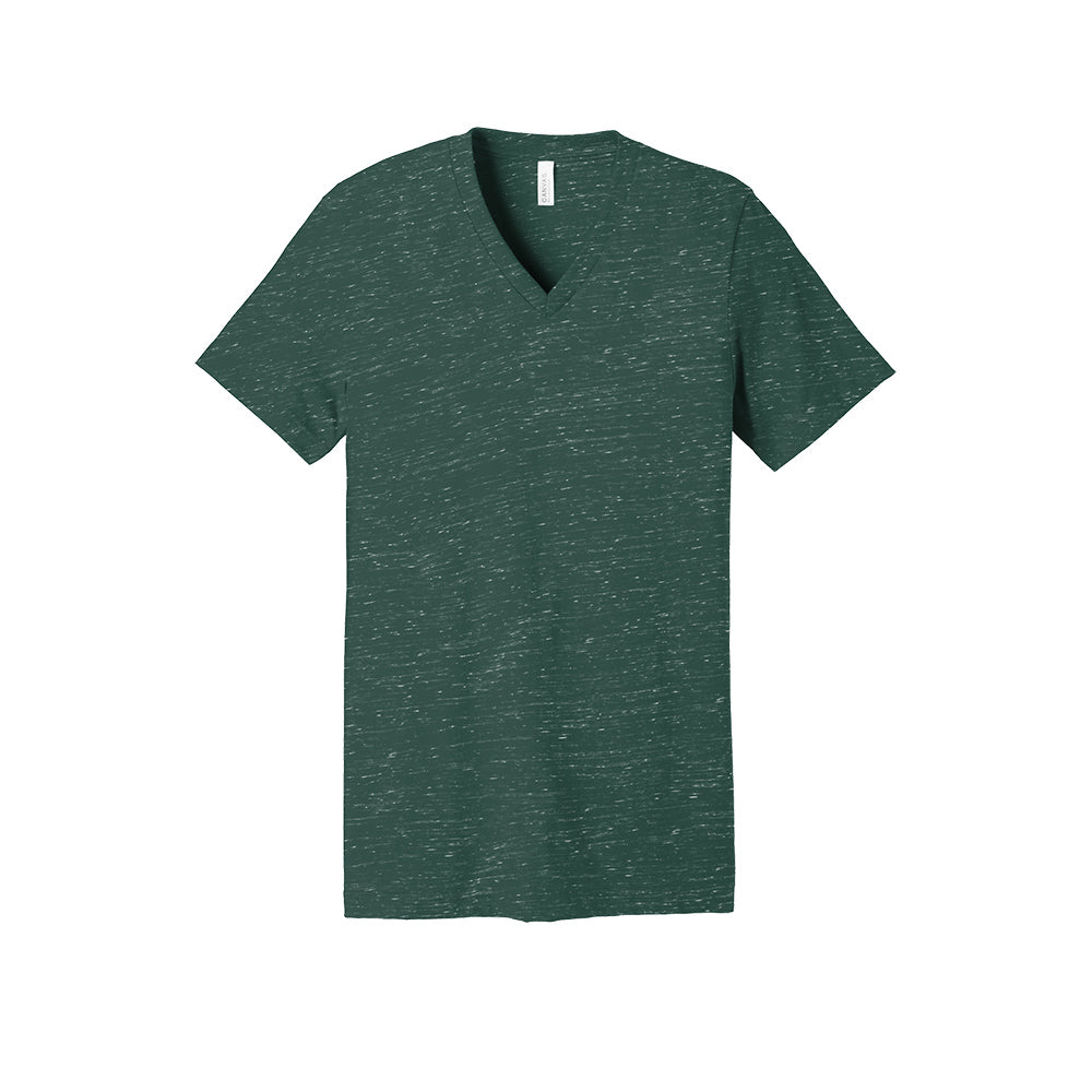 BELLA+CANVAS Unisex Premium Quality Textured Jersey V-Neck Stylish T-Shirt