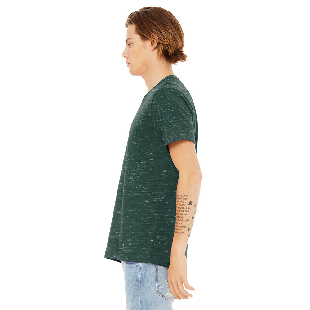 BELLA+CANVAS Unisex Premium Quality Textured Jersey V-Neck Stylish T-Shirt