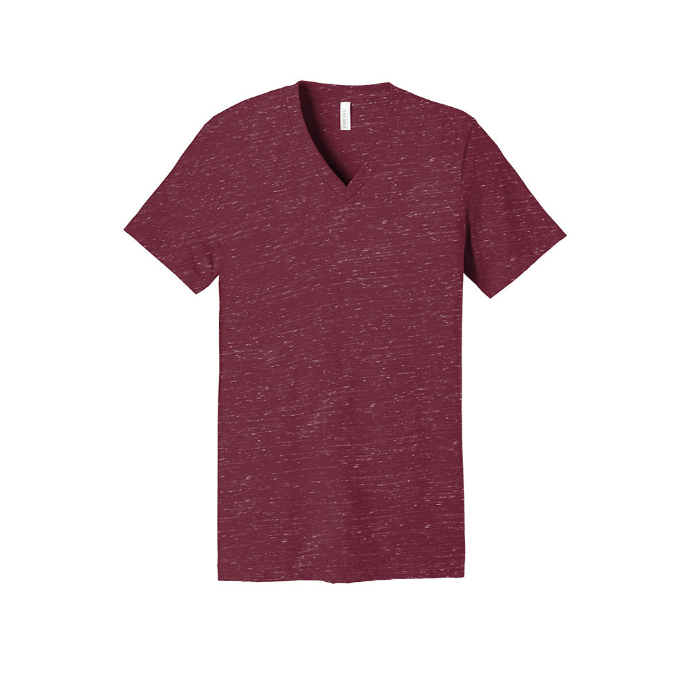 BELLA+CANVAS Unisex Premium Quality Textured Jersey V-Neck Stylish T-Shirt
