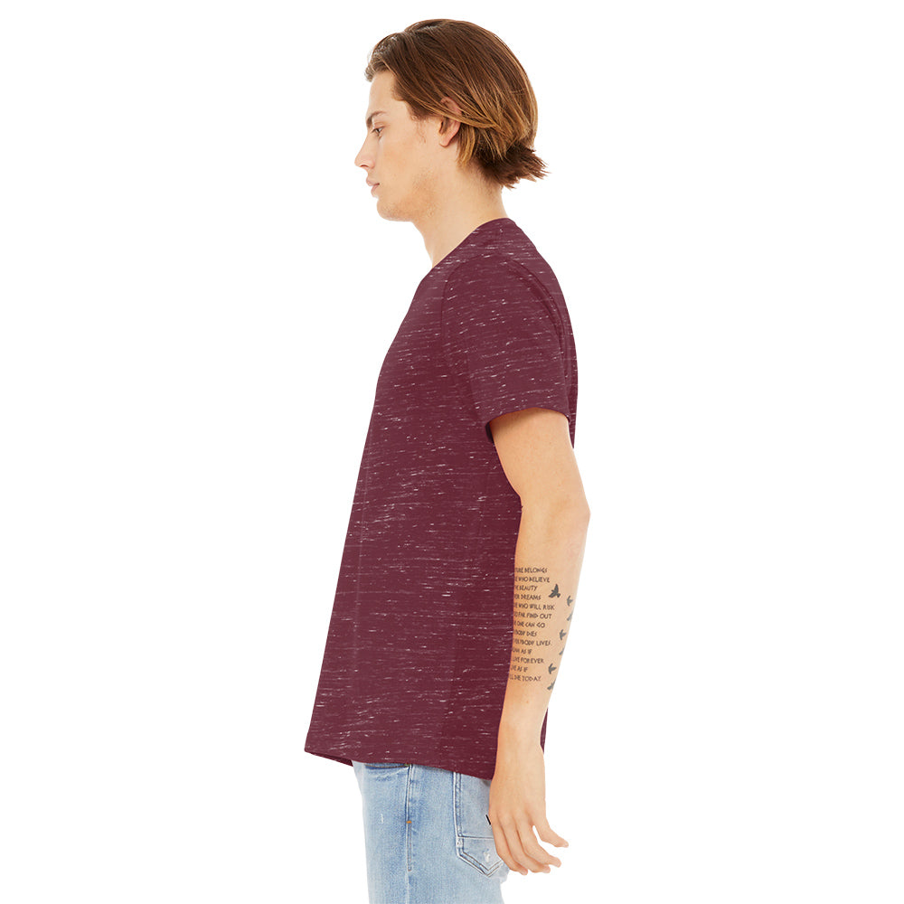 BELLA+CANVAS Unisex Premium Quality Textured Jersey V-Neck Stylish T-Shirt